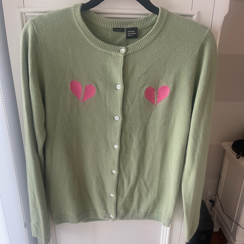 EC Star Brokenhearted lightweight cardigan